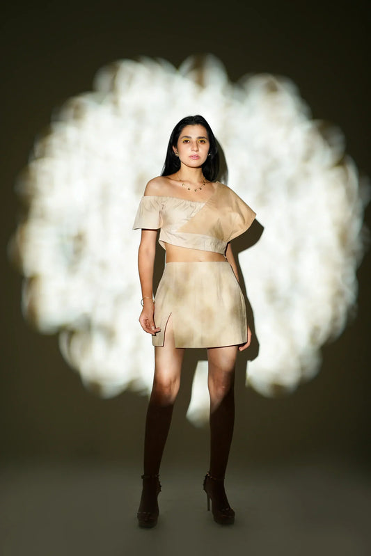 Beige Gold Coord Sets