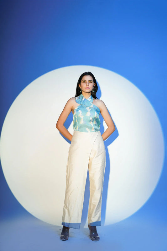 Satin Shirt & Pant Set