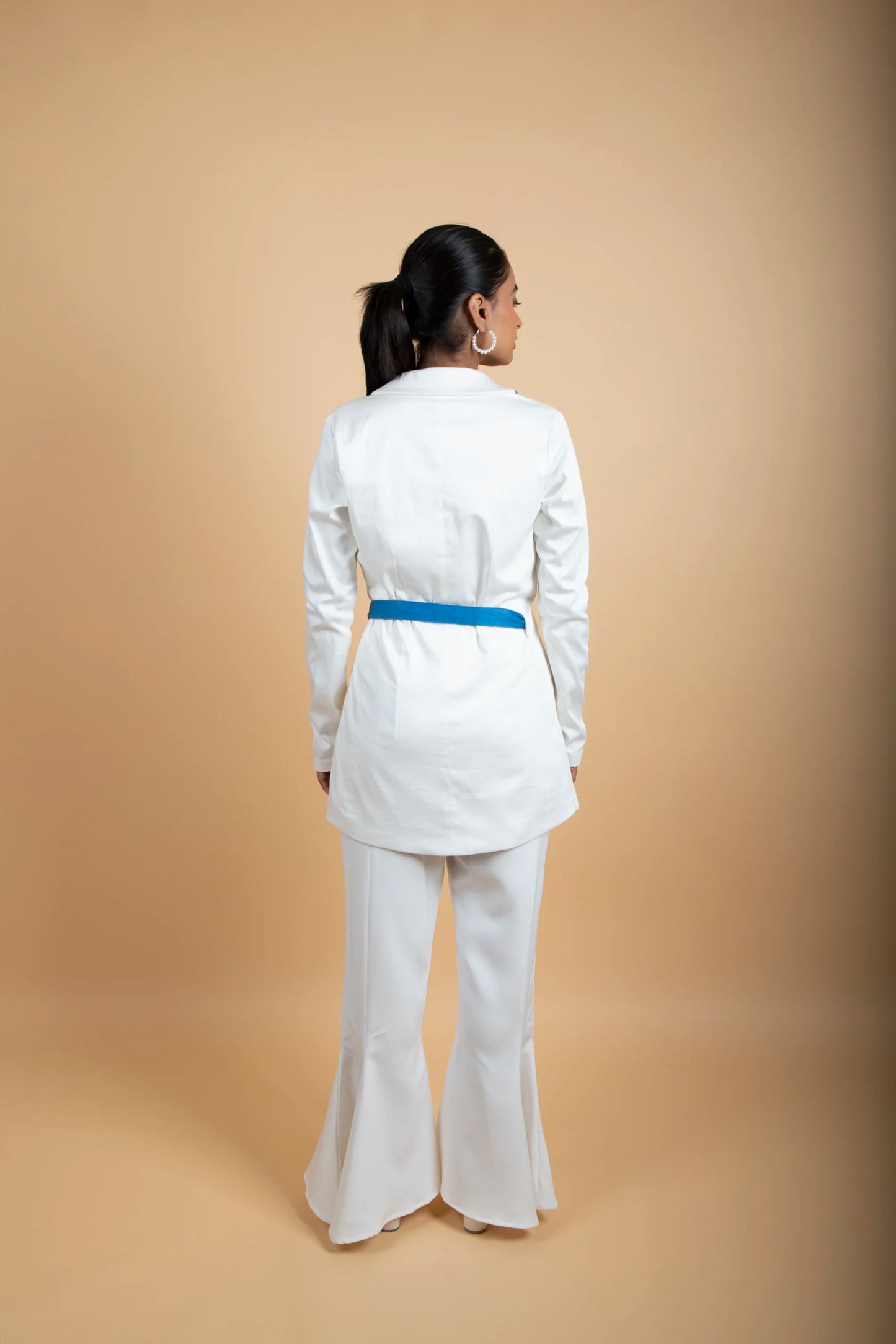 Blazer Flare Pants Suit