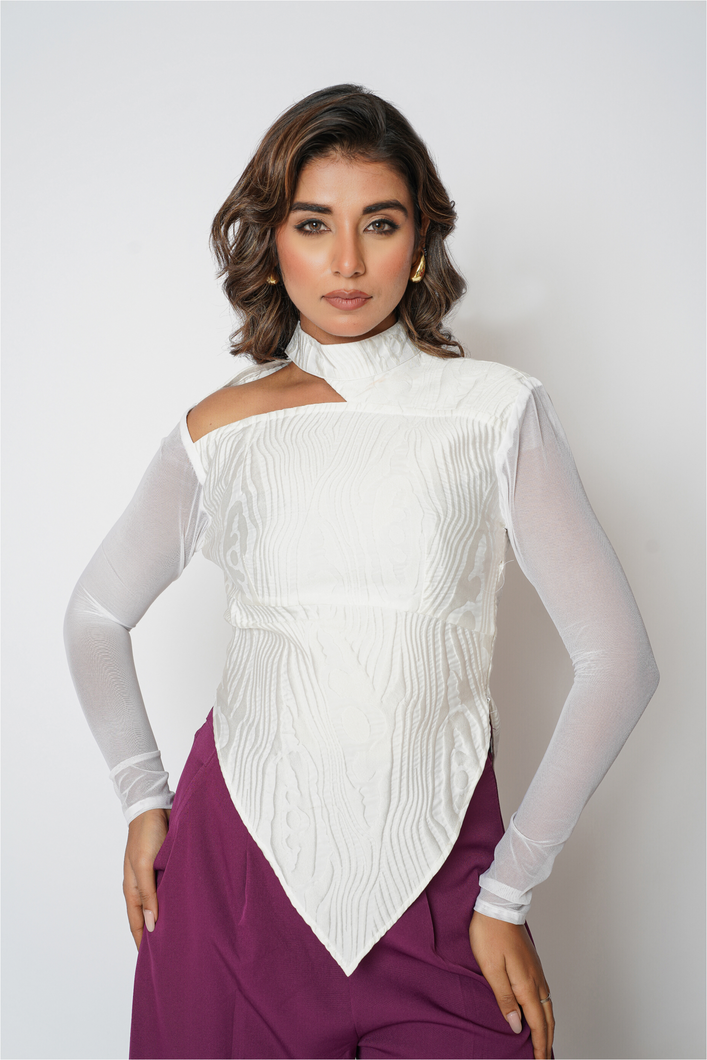Textured Grid Top