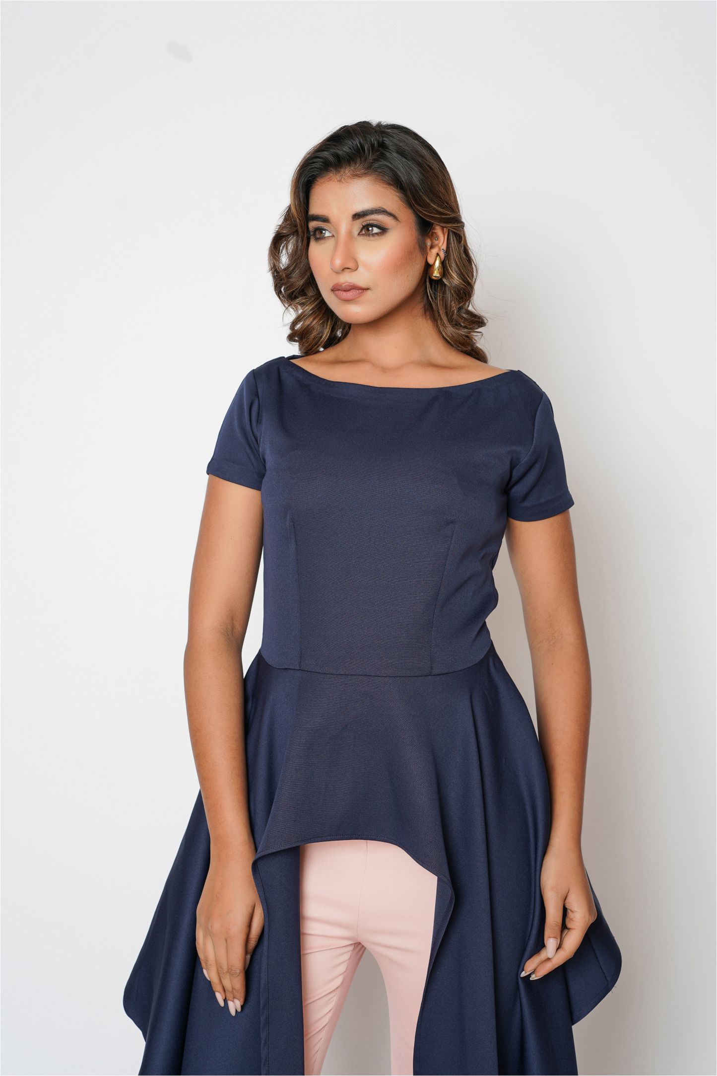 Navy & Blush