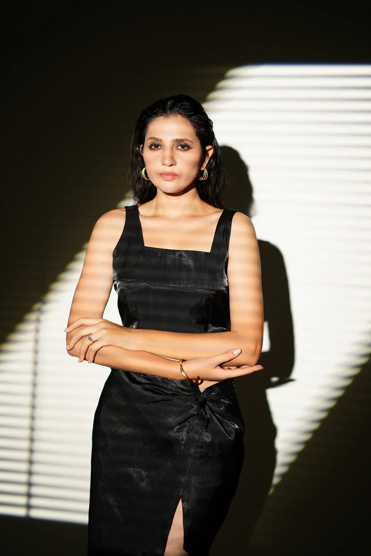 Wrap Black Dress